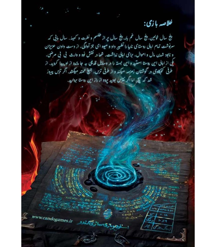 بازی معمایی پرونده طلسم رویای سوخته