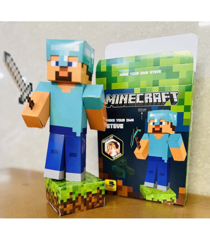بازی ماکت ماینکرفت سری استیو Minecraft Steve