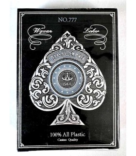 کارت بازی تگزاس نقره ای Playing Card Texas silver