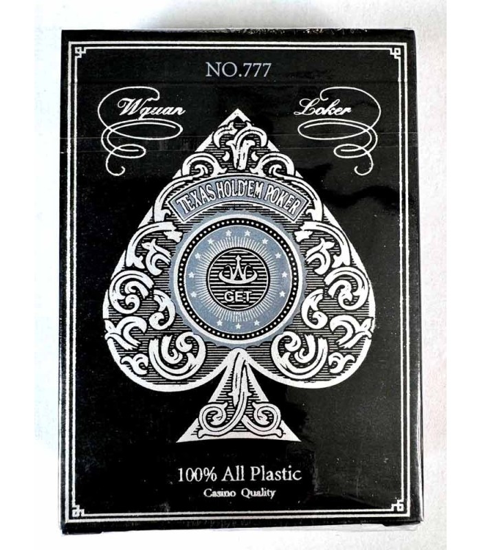 کارت بازی تگزاس نقره ای Playing Card Texas silver