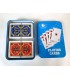کارت بازی جعبه فلزی آبی  Playing Card Blue