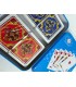 کارت بازی جعبه فلزی آبی  Playing Card Blue
