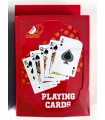 کارت بازی جعبه فلزی قرمز Playing Card Red