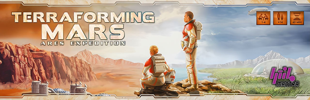 بازی سکونت در مریخ سفر اکتشافی آرس Terraforming Mars Ares Expedition